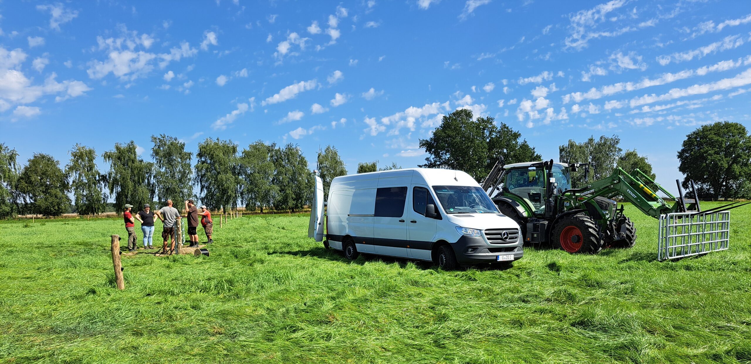 Finalisierung Testweiden